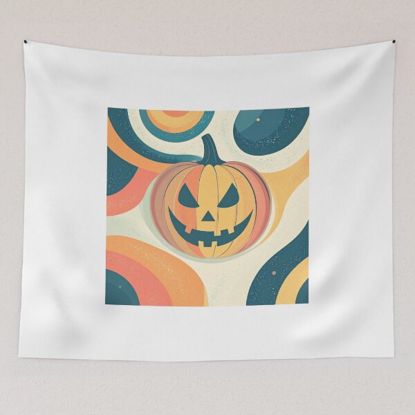Item preview, Modern Artistic Pumpkin Face | Halloween Carved Pumpkin Jack O Lantern designed and sold by ArcticPastel.