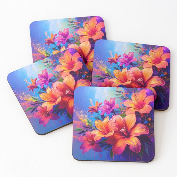 Item preview, Van Gogh Inspired Floral Painting — Vibrant Aesthetic Art designed and sold by IsaMarina.