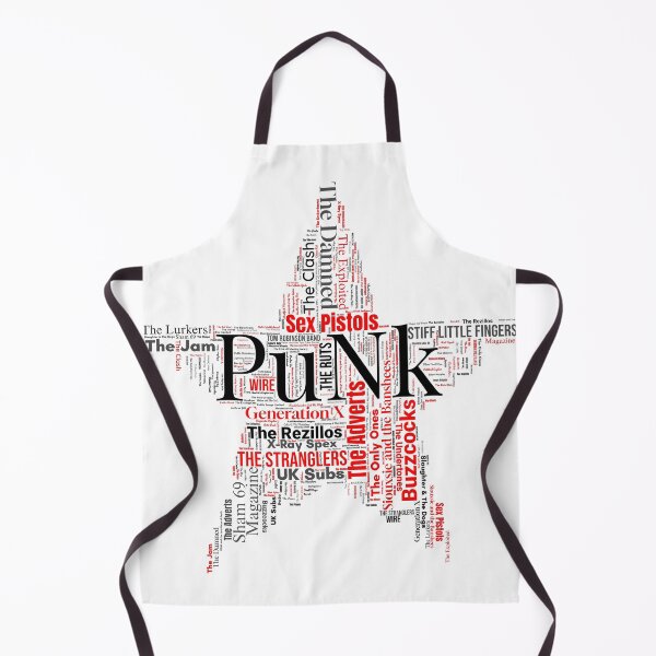 Item preview, UK Punk Star – Classic British Punk Bands Word Art Design designed and sold by 133DandC.