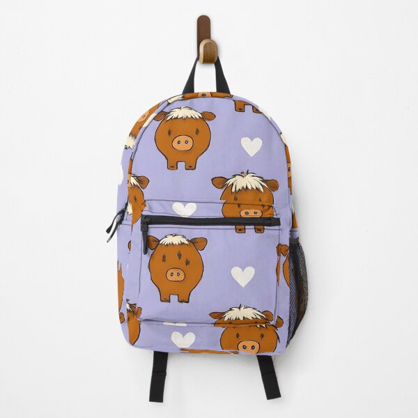 Item preview, Highland cow pastel purple designed and sold by Highlandlass365.