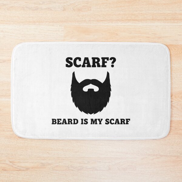Item preview, Beard is My Scarf Funny Design For Bearded Boyfriend With Beard Icon designed and sold by Kubala.