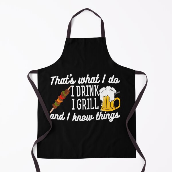 Artikelvorschau, Das ist mein Ding: Ich trinke, ich grille und ich weiß Dinge entworfen und verkauft von RenanSouzaDias.