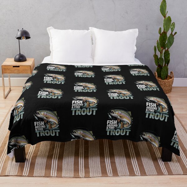 Item preview, Funny Fishing Fish Around & Find Trout Sarcastic designed and sold by tamdevo1.
