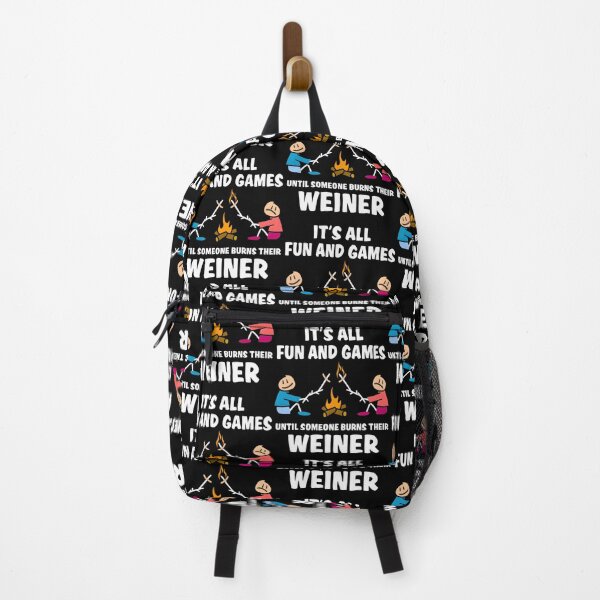 Item preview, It’s All Fun And Games Until Someone Burns Their Weiner designed and sold by RenanSouzaDias.