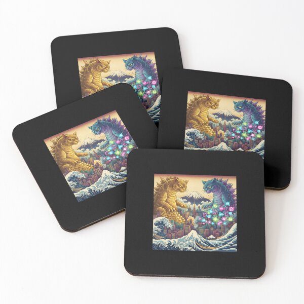 Item preview, CatZilla: Gold vs NFTs Battle designed and sold by KakangMudi.