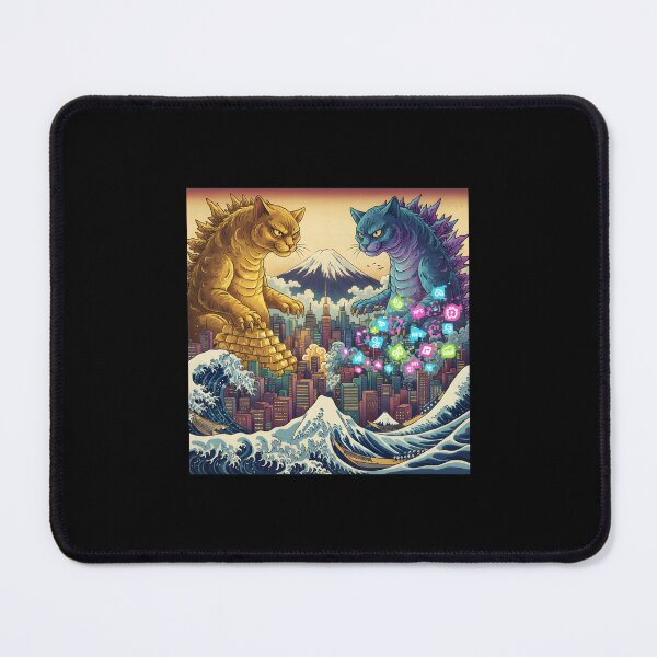Item preview, CatZilla: Gold vs NFTs Battle designed and sold by KakangMudi.