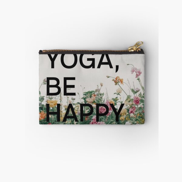 Item preview, Do Yoga, Be Happy designed and sold by Vivid Art Zone.