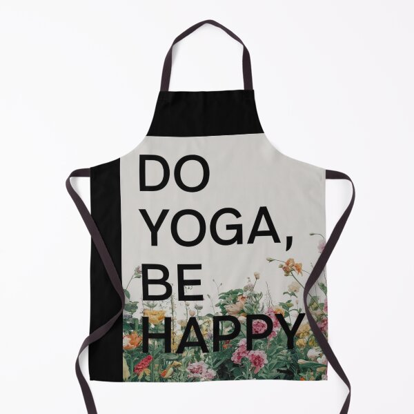 Item preview, Do Yoga, Be Happy designed and sold by Vivid Art Zone.
