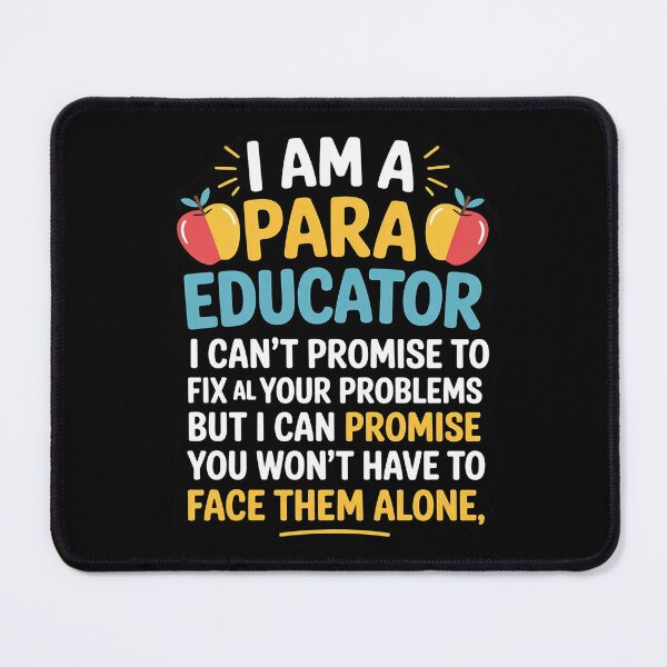 Item preview, Paraeducator Paraprofessional SPED Teacher Quote  designed and sold by HuValverdeArt.