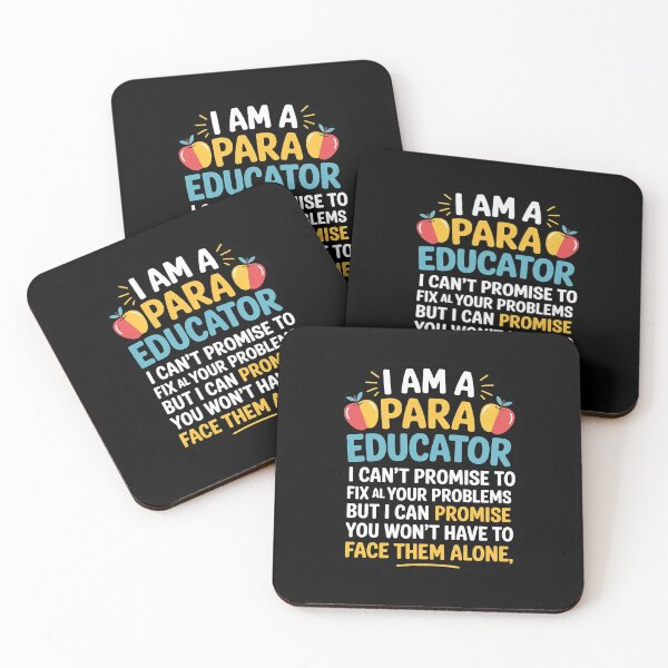 Item preview, Paraeducator Paraprofessional SPED Teacher Quote  designed and sold by HuValverdeArt.