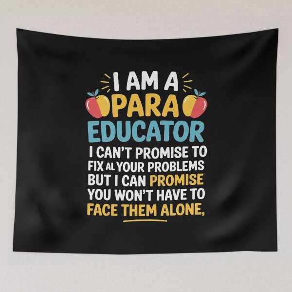 Item preview, Paraeducator Paraprofessional SPED Teacher Quote  designed and sold by HuValverdeArt.