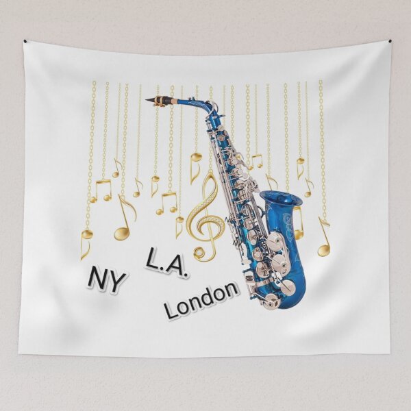 Item preview, Music Instruments into Digital Art: Saxophones designed and sold by QuasarDigitalSurrealism.