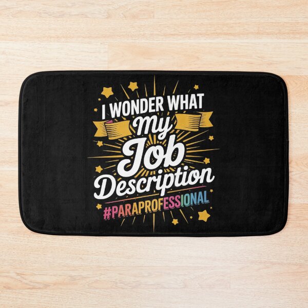Item preview, Paraprofessional Educator - Teachers Assistant Paraeducator  designed and sold by HuValverdeArt.