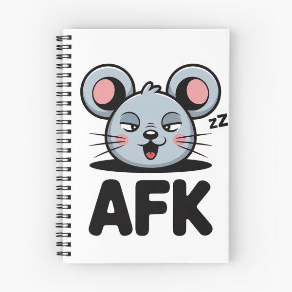 Item preview, Cute AFK Mouse - Funny Gamer & Tech Humor designed and sold by ShirtHatch.
