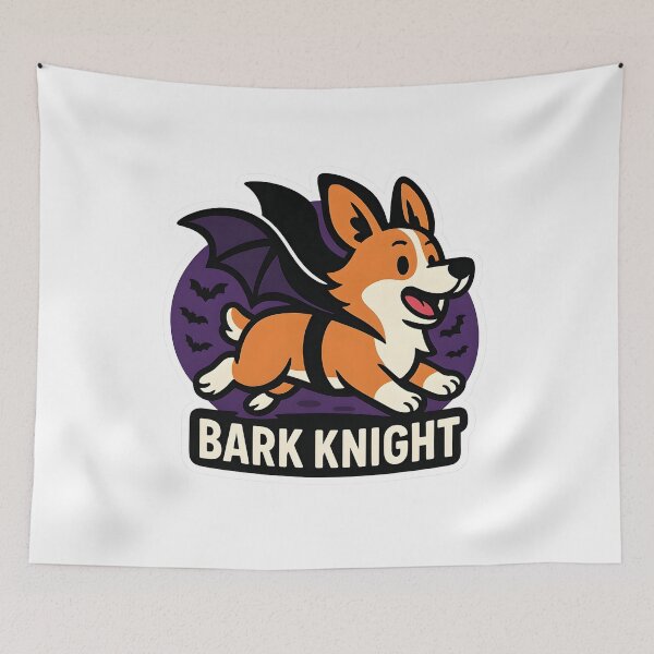 Item preview, Bark Knight — Corgi Bat Hero designed and sold by Cheerioza.