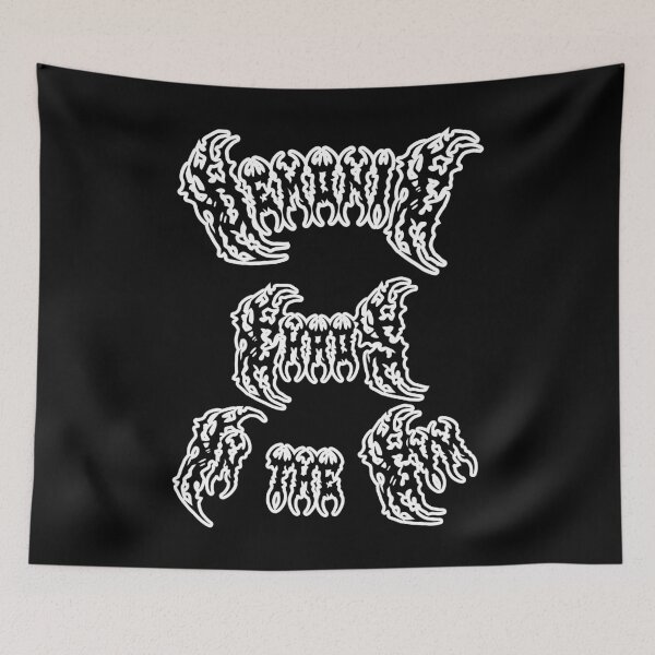 Item preview, DEMONIC CHAOS IN THE GYM | Dark Metal Streetwear Fitness Aesthetic designed and sold by Gary-Shop.