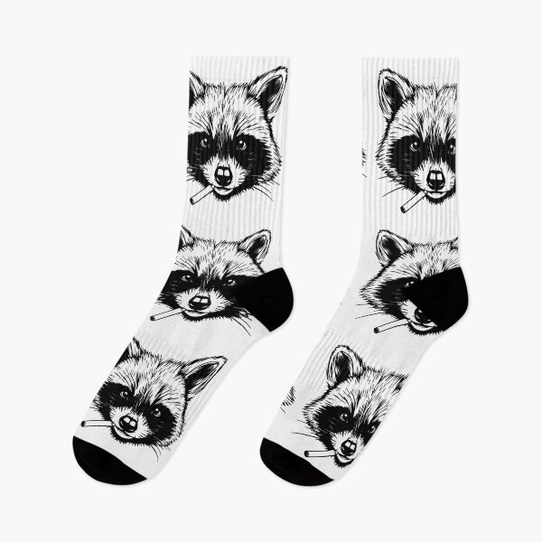 Item preview, Mapache fumador. designed and sold by EunsooLee.