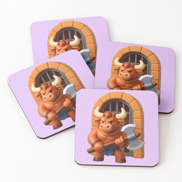 Item preview, Minotaur, Greek mythology, cute gift idea designed and sold by Mauswohn.