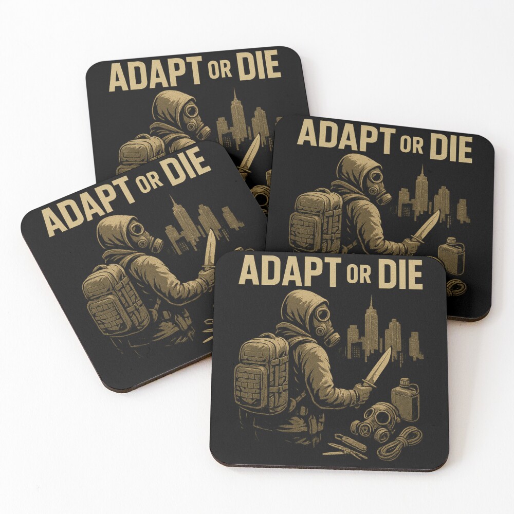 Item preview, Coasters (Set of 4) designed and sold by UrbanWildOps.