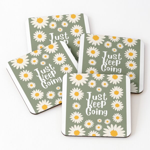 Item preview, Just Keep Going – Sunflower Motivation Design designed and sold by aestheticsbyAC.