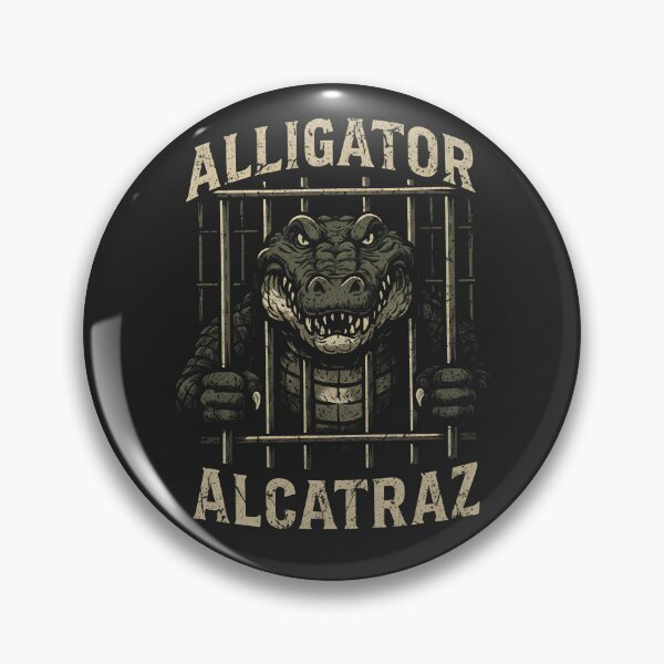 Item preview, Vintage style Alligator Alcatraz designed and sold by Darkifun.
