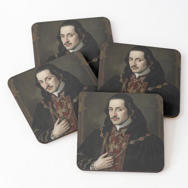 Item preview, Wallachian Prince Vintage antique portrait  designed and sold by Vintage Designs +.
