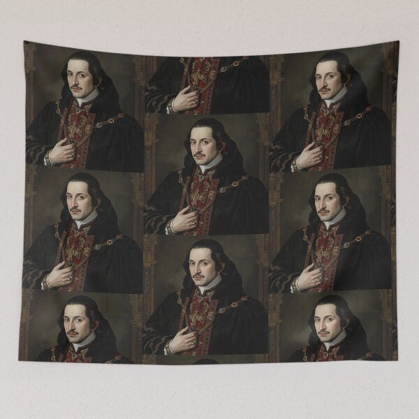 Item preview, Wallachian Prince Vintage antique portrait  designed and sold by Vintage Designs +.