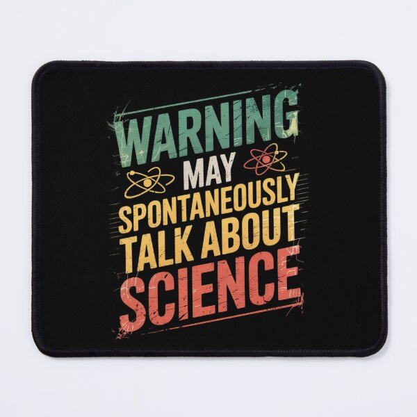 Item preview, Scientist Warning May Talk About Science Teacher designed and sold by HuValverdeArt.
