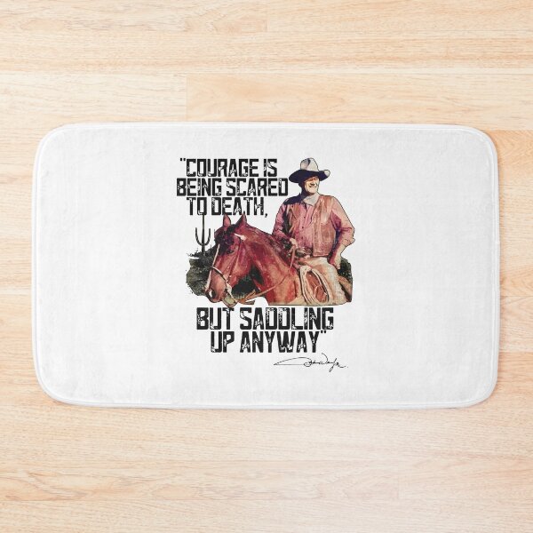 Item preview, John Wayne Courage Is Being Scared To Death designed and sold by Shop-Cardinalch.