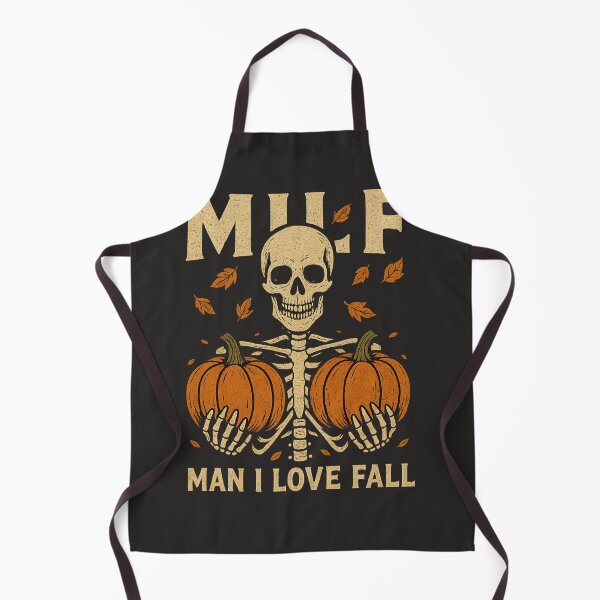 Item preview, MILF – Man I Love Fall Skeleton Design designed and sold by Laughprints.