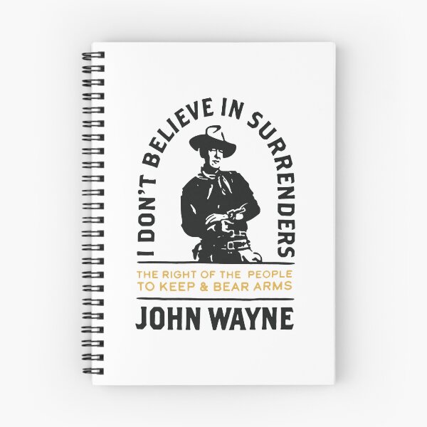 Item preview, John Wayne I Don't Believe In Surrenders designed and sold by Shop-Cardinalch.