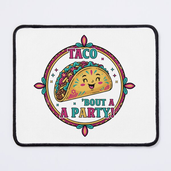 Item preview, Taco Bout A  Party Mexican  Folk Art Design  designed and sold by MofazStyle.
