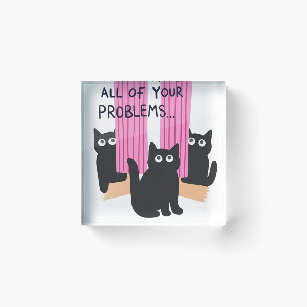 Item preview, Three funny cats design designed and sold by JossDesign15.