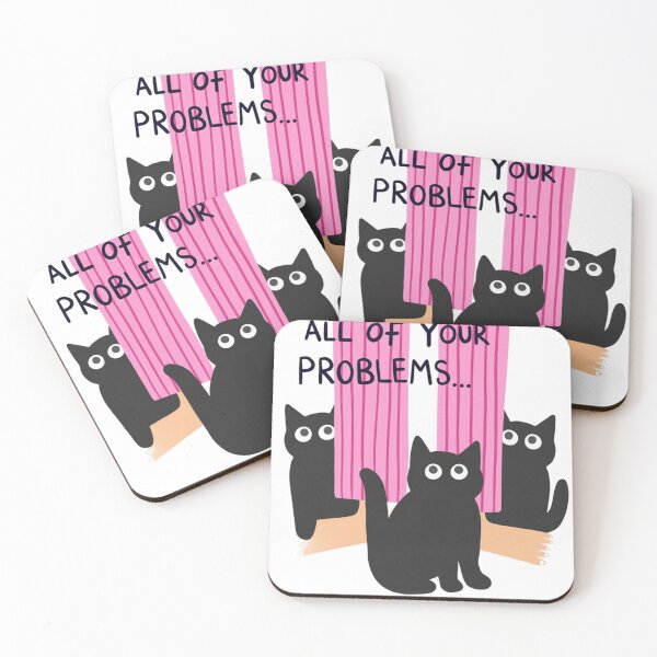 Item preview, Three funny cats design designed and sold by JossDesign15.
