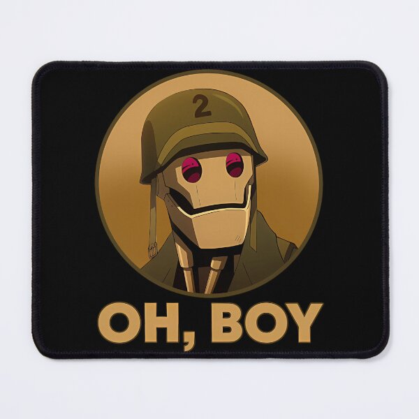 Item preview, GI ROBOT - OH, BOY Meme designed and sold by MyrtieDicki.