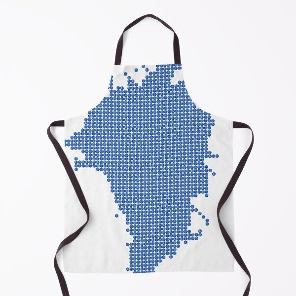 Item preview, Blue Rhinestone Greenland designed and sold by TheIconSmith.