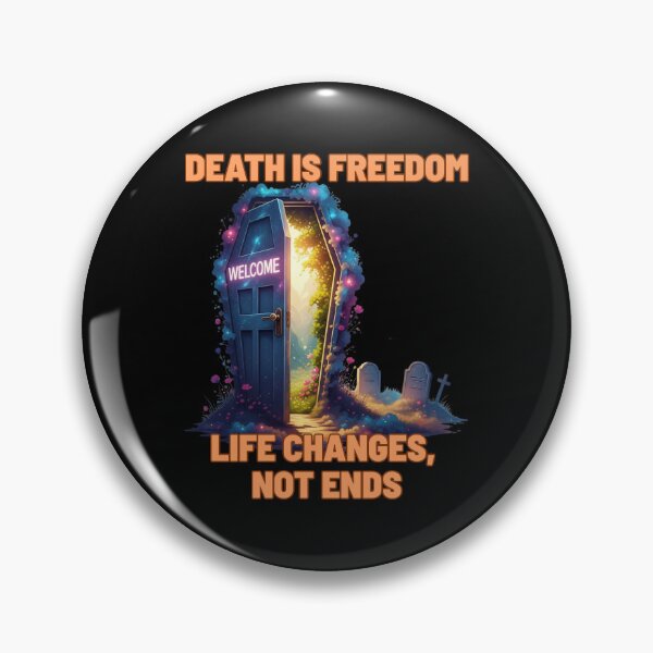 Item preview,  Life & Death Balance,Love Beyond Life,Spiritual Energy,Positive Death Awareness,Soul Transformation, designed and sold by chipmuckdesignn.