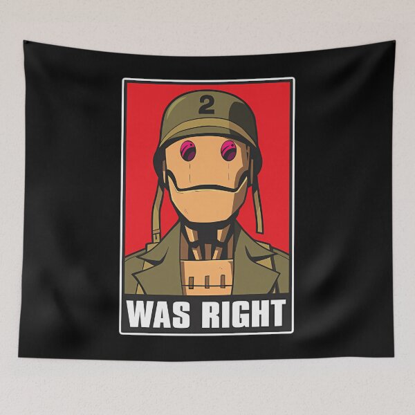 Item preview, GI ROBOT Was Right Meme designed and sold by MyrtieDicki.