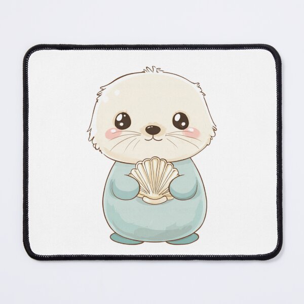 Item preview, Sea Otter Monterey - Kawaii Sea Otter Adorable Monterey Ocean Friend designed and sold by Tommy's Arts.