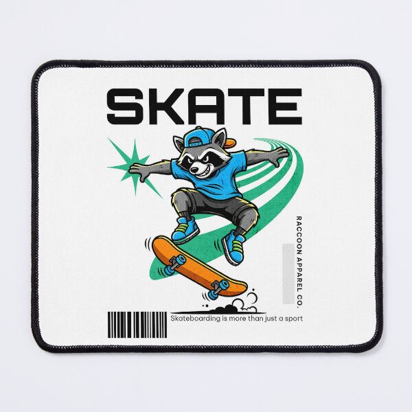 Item preview, Raccoon Skate Jump designed and sold by AwesomeBeyondLimits.