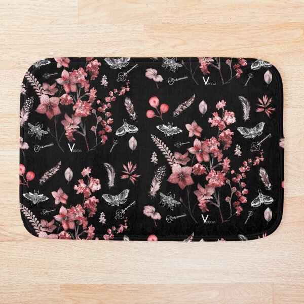 Item preview, Red beetles flowers and keys designed and sold by VØDUM® STORE.