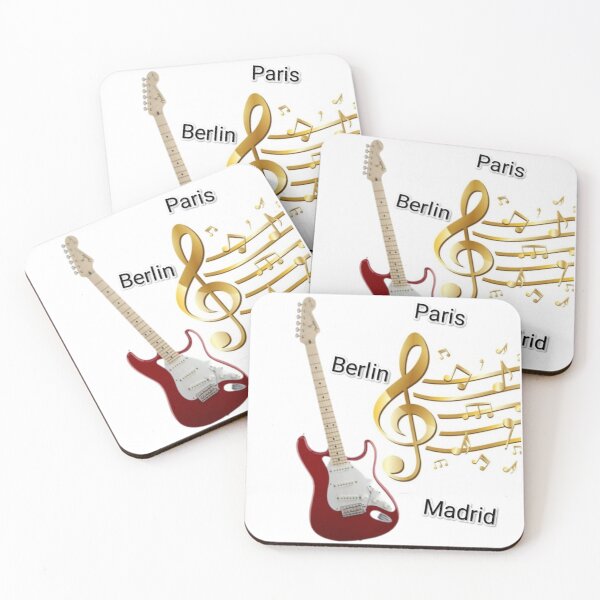 Item preview, Music Instruments into Digital Art: Guitars designed and sold by QuasarDigitalSurrealism.