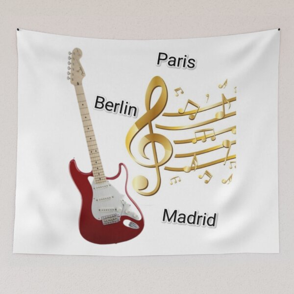 Item preview, Music Instruments into Digital Art: Guitars designed and sold by QuasarDigitalSurrealism.