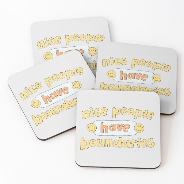 Item preview, Nice people have boundaries designed and sold by BrownHorse90s.