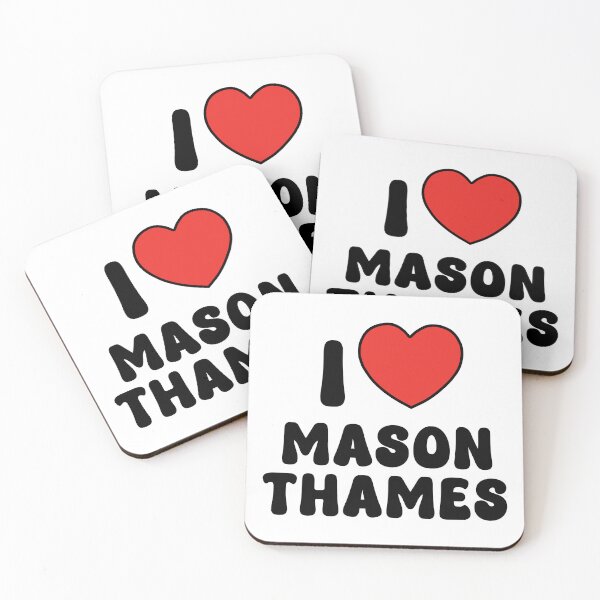 Item preview, I love Mason Thames Sticker designed and sold by Pixel & Petal.