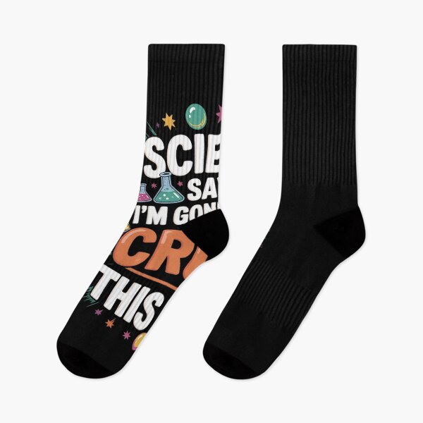 Item preview, Science Says I'm Gonna Crush This Test Teacher Testing Day  designed and sold by HuValverdeArt.