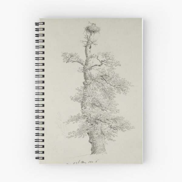 Item preview, Ancient Oak Tree with a Stork's Nest designed and sold by SharonTheFirst.