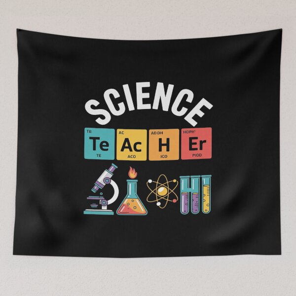 Item preview, Science Teacher Chemistry Biology Physics Teacher Student  designed and sold by HuValverdeArt.