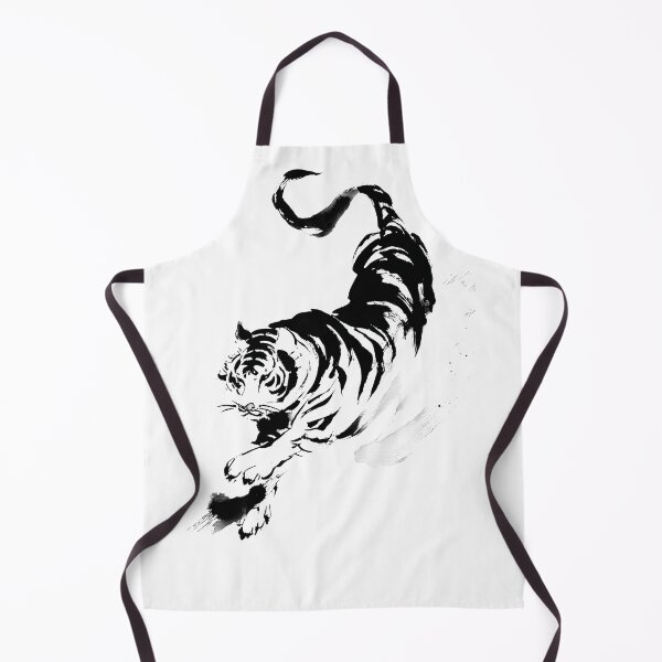 Item preview, Brushstroke Tiger 6 designed and sold by FlaskLab.