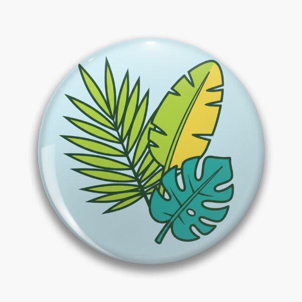 Item preview, Diseño gráfico plano de hojas tropicales designed and sold by 0606PM.